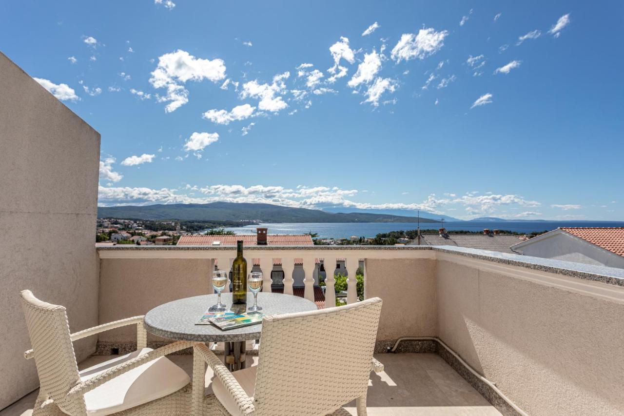 B&B Villa Ana Krk Town Bagian luar foto